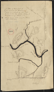 Plan of Charlemont (Zoar) made by John Tobey, dated June 1839
