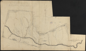 Plan of Charlemont made by Levi Leonard, dated September 1830