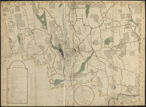 Plan of Royalston made by Jonathan Blake, Jr., dated February 3, 1831