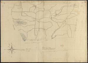 Plan of Heath made by Levi Leonard, dated October 20, 1830