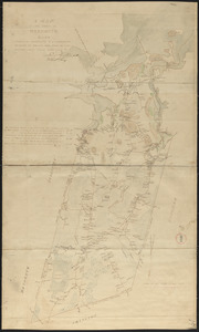 Plan of Weymouth made by Lemuel Humphrey and Noah Torrey, dated 1830