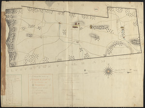 Plan of Amherst made by E. S. Darling dated August 1830