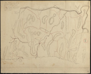 Plan of Buckland made by John Tobey, dated December 1830