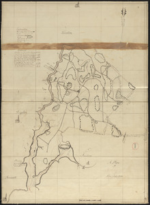 Plan of Berkley, surveyor's name not given, dated August 1830