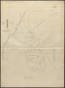 Plan of Webster, surveyor's name not given, dated 1830