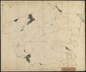 Plan of Sutton made by Zephaniah Keach, dated December 29, 1830