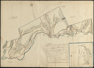 Plan of Erving's Grant (Erving), surveyor's name not given, dated October 1830