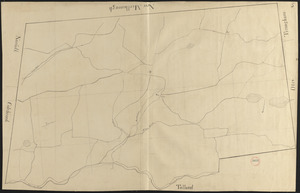 Plan of Sandisfield made by Luke Barber, dated December 24, 1830