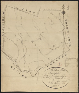 Plan of Middlefield made by Luke Barber, dated February 26, 1831