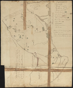 Plan of Chilmark made by Thomas Dunham, dated May 1831