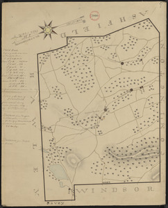 Plan of Plainfield made by E. S. Darling, dated November, 1830