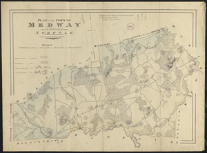 Plan of Medway made by John G. Hales, dated 1831