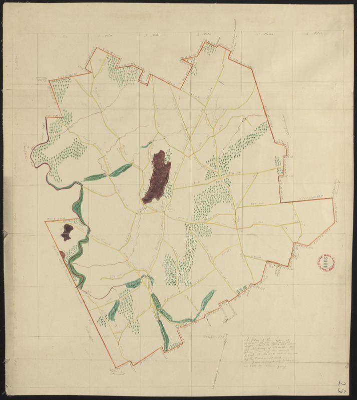 Plan of Gardner made by William Young, dated 1831