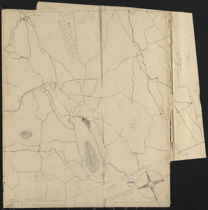Plan of Ashfield made by Levi Leonard, dated December 25, 1830