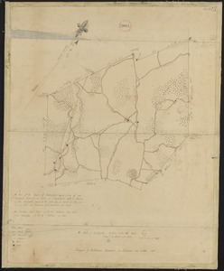 Plan of Burlington made by Bartholomew Richardson, dated October, 1831
