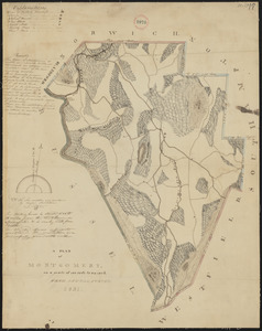 Plan of Montgomery, surveyor's name not given, dated 1831