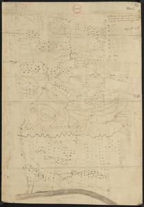 Plan of Whately made by Benjamin Cooley, dated 1830