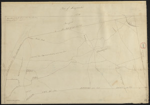 Plan of Longmeadow, surveyor's name not given, dated April 1831