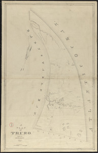 Plan of Truro made by Joshua H Davis, dated 1841