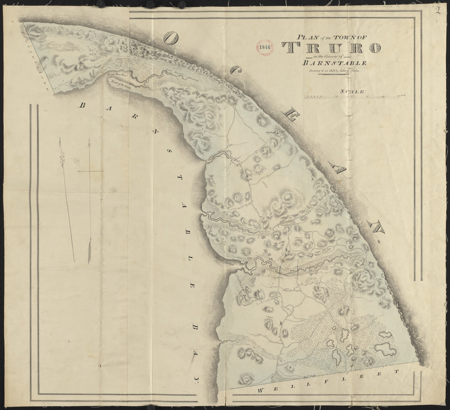 Plan of Truro made by John G. Hales, dated 1831