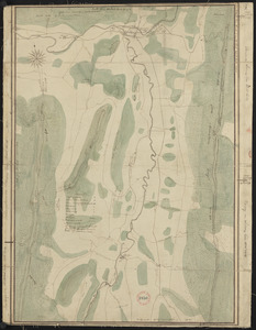 Plan of Adams made by Thomas A. Brayton, dated June, 1831
