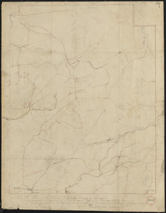 Plan of Windsor made by Elias J. Baldwin, dated October 1831