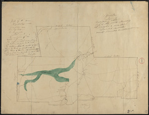 Plan of Hinsdale, surveyor's name not given, dated 1830