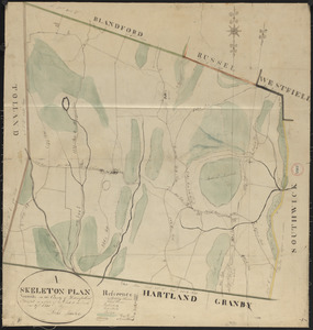 Plan of Granville made by Luke Barber, dated June 29, 1831