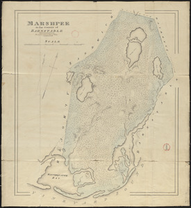 Plan of Mashpee made by John G. Hales, dated 1831