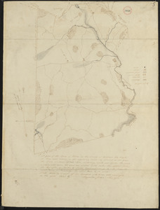 Plan of Weston made by Augustus Tower, dated 1830