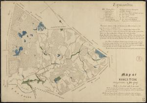 Plan of Kingston made by John Gray, dated 1831