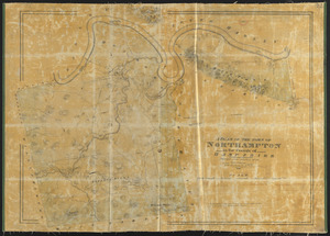 Plan of Northampton made by John G. Hales, dated 1831