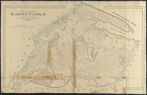 Plan of Barnstable made by John G. Hales, dated 1831