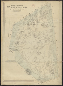 Plan of Westford made by John G. Hales, dated 1831
