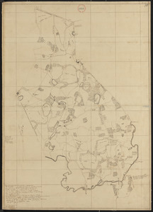 Plan of Raynham made by Godfrey Robinson, dated September 27, 1831