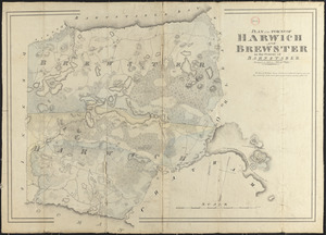 Plan of Harwich and Brewster, made by John G. Hales, dated 1831