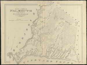 Plan of Falmouth made by John G. Hales, dated 1831