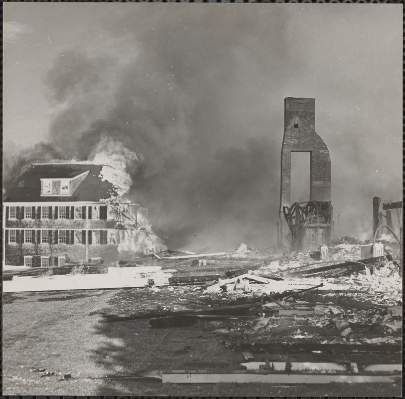 Oyster Harbors fire and demolition