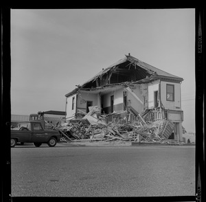 Demolition of old board of trade building