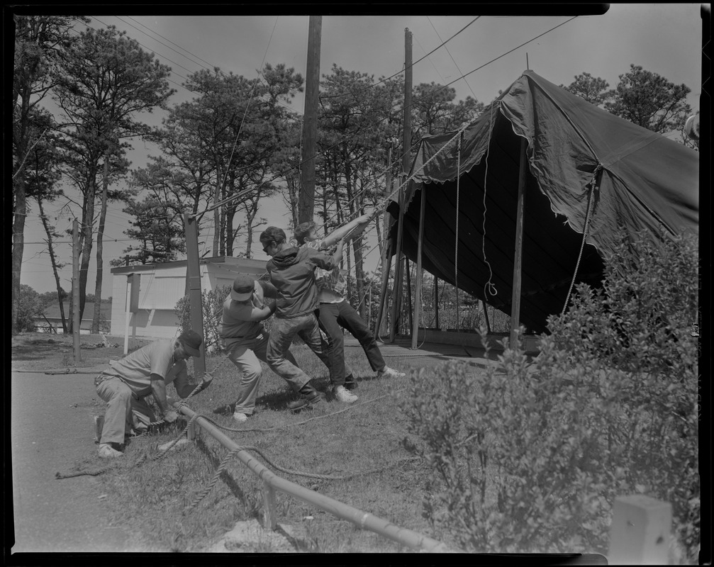 Raising Cape Cod Melody Tent Digital Commonwealth