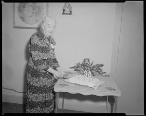 Clara Jane Hallett of Hyannis, 100 years old