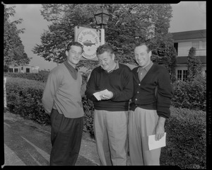 Dick Chapman, Bob Kay, Bill Corcoran at Treadway Inn
