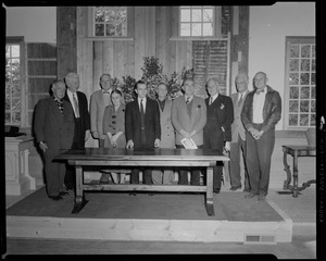 West Parish Memorial Trustees, Alexander Crane table