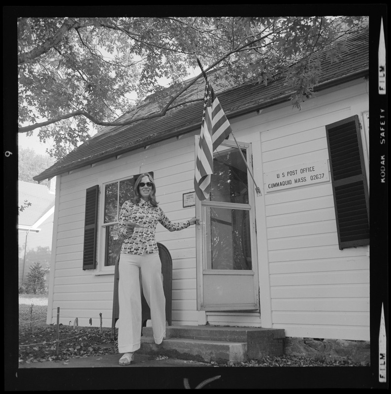 Betsy Warren at Cummoquid Post Office