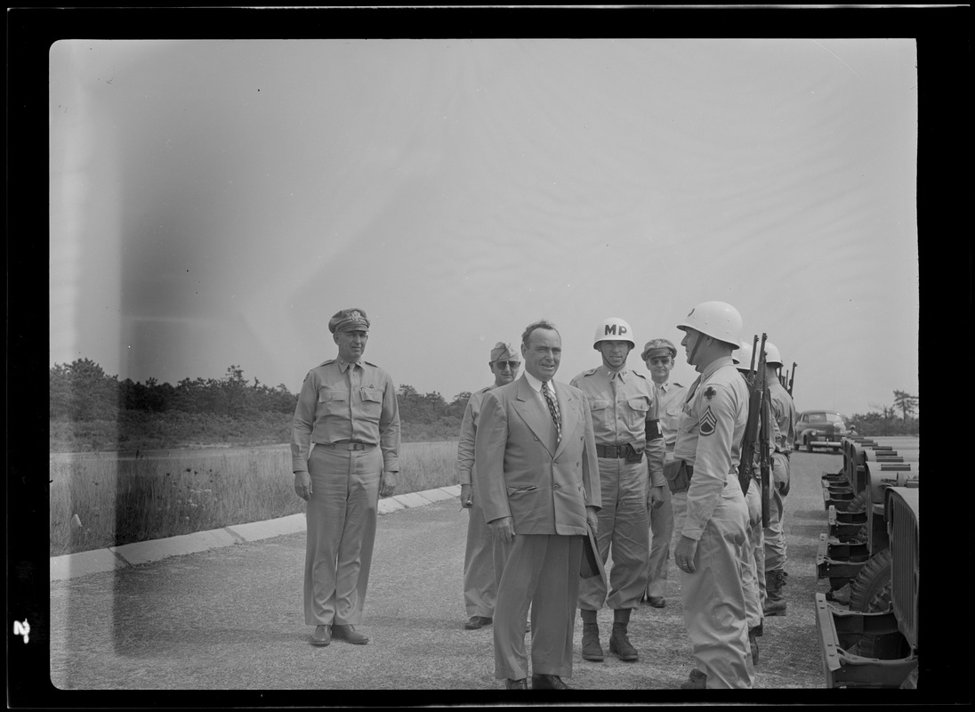 Congressman Joseph Martin, Camp Edwards, Otis Air Force Base