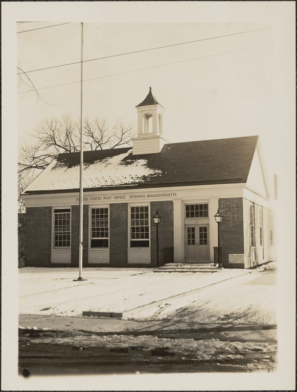 Hyannis Post Office Digital Commonwealth