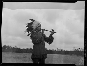 Mashpee pow-wow, Chief Wild Horse (Clinton Haynes)