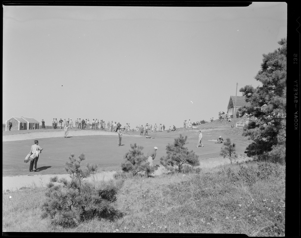 Golfing scene, n.d.