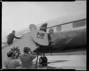 Northeast airlines plane, Barnstable Municipal Airport?