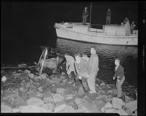 Automobile Accident in Canal, June 17 1950